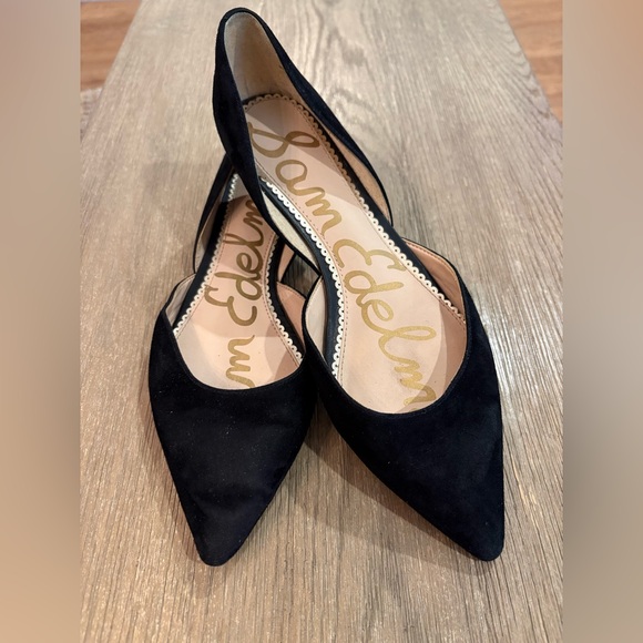 SAM EDELMAN • Women's Pointed Suede Flat • Size 9 - Picture 2 of 14